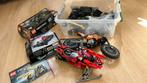Bak lego technic met 8272, Ophalen of Verzenden, Zo goed als nieuw, Losse stenen, Lego