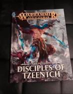 Warhammer age of sigmar chaos battletome disciples of tzeent, Hobby en Vrije tijd, Wargaming, Ophalen of Verzenden, Zo goed als nieuw