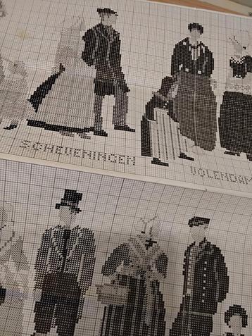 Borduurpatroon Klederdracht Nederland beschikbaar voor biedingen