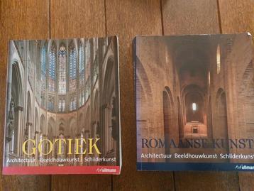 GOTIEK- Architectuur-beeldhouw- schilderk.- ROMAANSE KUNS beschikbaar voor biedingen