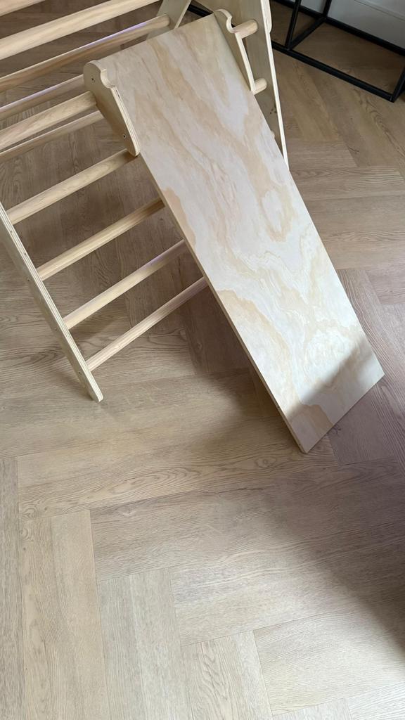 Montessori klim toetsellen, Kinderen en Baby's, Speelgoed | Houten speelgoed, Zo goed als nieuw, Overige typen, Ophalen