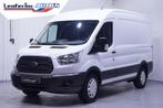 Ford Transit 2.0 TDCI 130 pk Automaat L2H2 Trend Navi, Camer, Auto's, Bestelauto's, Stof, 4 cilinders, Navigatiesysteem, 2042 kg