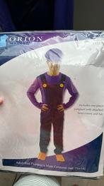 WaLuigi super mario pak maat standaard, Kinderen en Baby's, Carnavalskleding en Verkleedspullen, Ophalen of Verzenden, Zo goed als nieuw