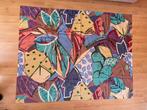 Lap stof gekleurd 108 x 140 cm., Overige materialen, Overige kleuren, Verzenden, 120 cm of meer
