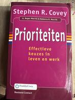 Prioriteiten - Stephen Covey (Gebruikt), Boeken, Ophalen of Verzenden, Gelezen