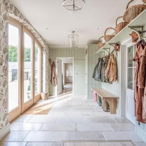BOURGONDISCHE DALLEN BOURGOGNE MIX BANEN 60CM BREED, Huis en Inrichting, Stoffering | Vloerbedekking, Nieuw, 75 m² of meer, Ophalen of Verzenden
