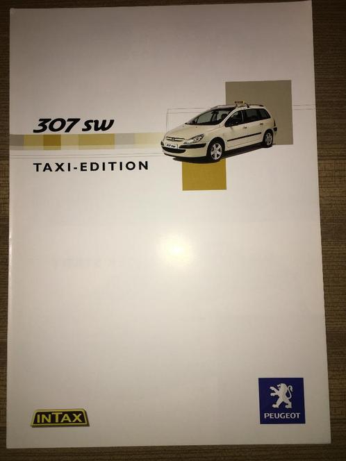 7x Peugeot Taxi brochures/folders 307 SW 607, 807, Expert, Boeken, Auto's | Folders en Tijdschriften, Zo goed als nieuw, Peugeot