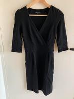 Mooi zwart jurkje King Louie, maat S, Zwart, Ophalen of Verzenden, Zo goed als nieuw, Knielengte