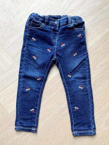 Spijkerbroek donker blauw maat 86 | babykleding meisje beschikbaar voor biedingen