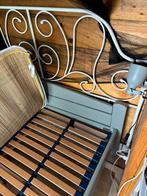 Matras 140 x 200 en houten bed IN PUTTEN!, Ophalen, Gebruikt, Tweepersoons, 140 cm