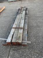 8 hardhouten balken 8x14 cm 3 meter lang, Tuin en Terras, Ophalen, Zo goed als nieuw, 250 cm of meer, Balken