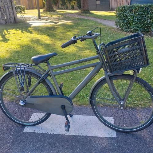 Legergroene cortina U4 jongensfiets, 3 versnellingen., Fietsen en Brommers, Fietsen | Jongens, Zo goed als nieuw, 26 inch of meer