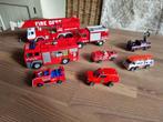 8 x Vintage en Moderne Brandweer Auto's Matchbox - Welly, Gebruikt, Matchbox - Majorette - Verzamel, Auto, Verzenden