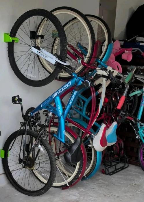 Fiets muurbeugel voor verticale ophanging, Fietsen en Brommers, Fietsen | Racefietsen, Zo goed als nieuw, Overige merken, Minder dan 10 versnellingen
