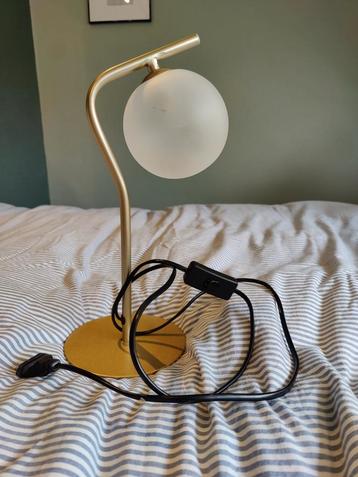 Bureaulamp tafellamp met mooie bol