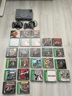 Playstation 1(regiovrij)+ 25 originele games, Spelcomputers en Games, Ophalen of Verzenden, Zo goed als nieuw, Met 2 controllers