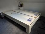 Auping Auronde 140x200 + 2 Eastborn Elektrische Bedbodems, Tweepersoons, Zo goed als nieuw, 200 cm, 140 cm