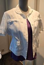 Witte linnen blouse mt 40, Ophalen of Verzenden