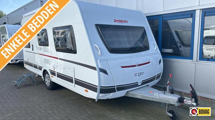 Dethleffs C'Go 475 EL - REICH MOVER, THULE LUIFEL, VLOERVER., Caravans en Kamperen, Caravans, Bedrijf, tot en met 3, Dethleffs