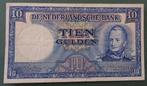 10 Gulden Biljet 1949 Kon. Willem I (Molen), Postzegels en Munten, Los biljet, Ophalen of Verzenden, 10 gulden