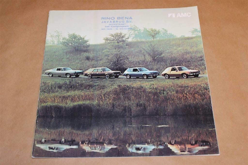 Zeldzame reclame-uitgave AMC auto's - Circa 1970, Boeken, Auto's | Folders en Tijdschriften, Zo goed als nieuw, Algemeen, Ophalen of Verzenden