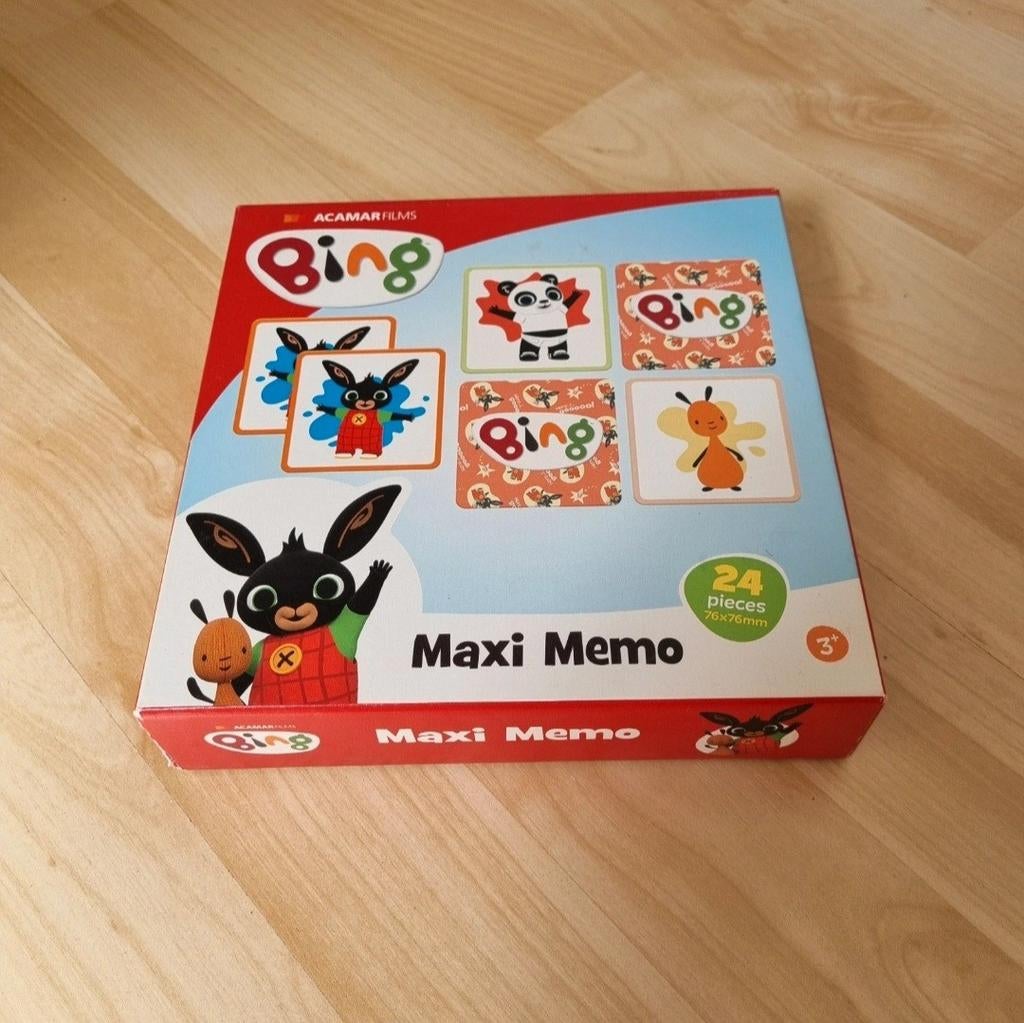 Bing konijn maxi memo memory, Ophalen of Verzenden