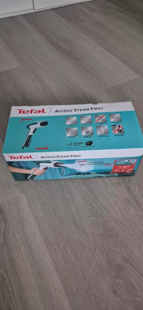 Tefal DT6131 Access Steam First DT6131 kledingstomer, Witgoed en Apparatuur, Stoomapparaten, Nieuw, Ophalen