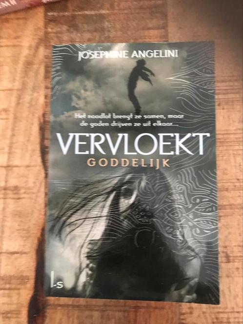 Vervloekt goddelijk, Boeken, Fantasy, Zo goed als nieuw, Ophalen of Verzenden