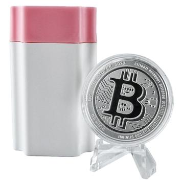 1 oz zilver munt x 25 bitcoin 2022