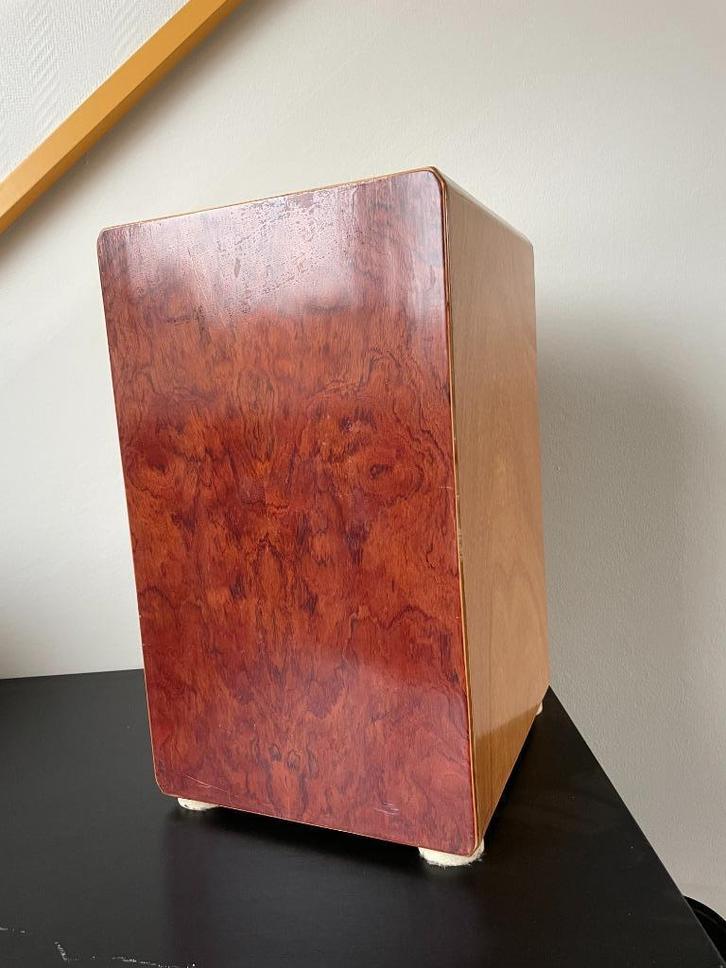 mooie Cajon met draagtas, Muziek en Instrumenten, Percussie, Zo goed als nieuw, Melodische percussie, Ophalen of Verzenden