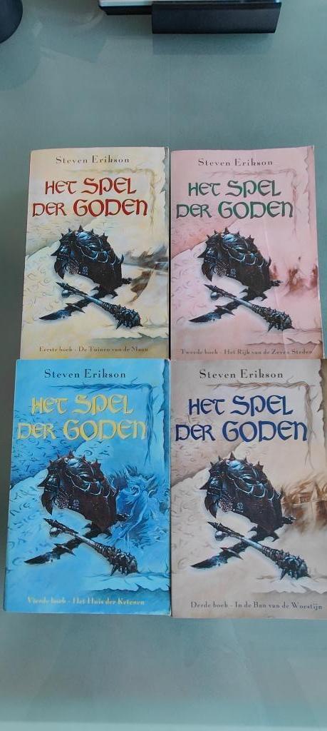 Spel der Goden serie van Steven Erikson, Boeken, Fantasy, Gelezen, Ophalen of Verzenden