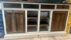 Riviera maison driftwood dressoir, Ophalen, 150 tot 200 cm, Zo goed als nieuw, 25 tot 50 cm