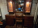 Antieke kaptafel Barbier kapperstafel art deco, Ophalen, Gebruikt, 150 tot 200 cm, Art Deco