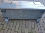 Dekenkist grijs, Ophalen, Minder dan 50 cm, Gebruikt, 50 tot 100 cm