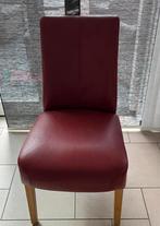Mooie leren eetkamer stoelen Merk H&H, Huis en Inrichting, Stoelen, Ophalen, Leer, Zo goed als nieuw, Vier