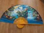 waaier xxl vintage, Huis en Inrichting, Woonaccessoires | Wanddecoraties, Ophalen of Verzenden, Gebruikt