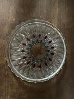 Walther Glas taartschotel serveerschaal West Germany, Antiek en Kunst, Antiek | Glas en Kristal, Ophalen of Verzenden