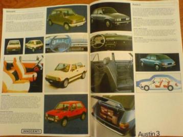 Br Leyland incl Triumph, Rover, Jaguar brochure/auto folder beschikbaar voor biedingen