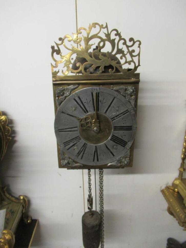 Oer 10941 grote ANTIEKE Franse lantaarnklok, Antiek en Kunst, Antiek | Klokken, Ophalen