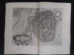 5 / plattegrond Roermond - gravure uit 1609 L. Guicciardini, Antiek en Kunst, Kunst | Etsen en Gravures, Ophalen of Verzenden