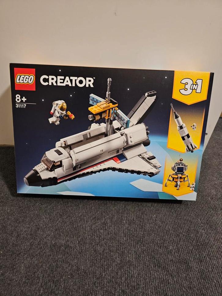 Lego Creator 31117 Ruimteraket Avontuur, Kinderen en Baby's, Speelgoed | Duplo en Lego, Nieuw, Lego, Complete set, Ophalen of Verzenden