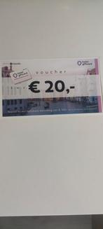 Expedia/ hotel giftcard 20 euro voucher, Eén persoon, Kortingsbon, Overige typen