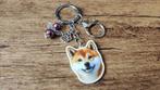 Kettinghanger Akita Shiba inu groot met beschermengeltje, Verzenden, Nieuw, Hart