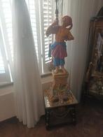 Antieke  zeldzaam groot beeld lamp, Antiek en Kunst, Ophalen