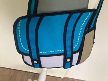 Cartoon/2D postman/schoudertas beschikbaar voor biedingen