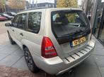 Subaru Forester 2.0 AWD XT (bj 2006), 1994 cc, Zwart, Stoelverwarming, Leder en Stof