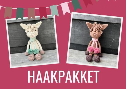 HAAKPAKKET Alpaca Alec, Hobby en Vrije tijd, Breien en Haken, Nieuw, Haken, Wol of Garen, Ophalen of Verzenden