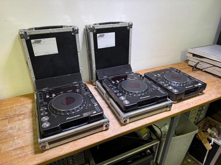 Pioneer CDJ-1000 MK3 DJ spelers (3x beschikbaar), Muziek en Instrumenten, Dj-sets en Draaitafels, Gebruikt, Dj-set, Pioneer, Ophalen of Verzenden
