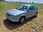 Fijne Volkswagen Golf 1.6 77KW 2002 Grijs. Betrouwbare wagen, Voorwielaandrijving, 1145 kg, 4 cilinders, 1200 kg