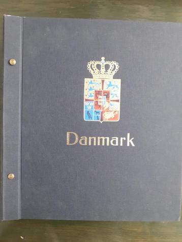 Collectie postzegels van Denemarken in DAVO-album beschikbaar voor biedingen